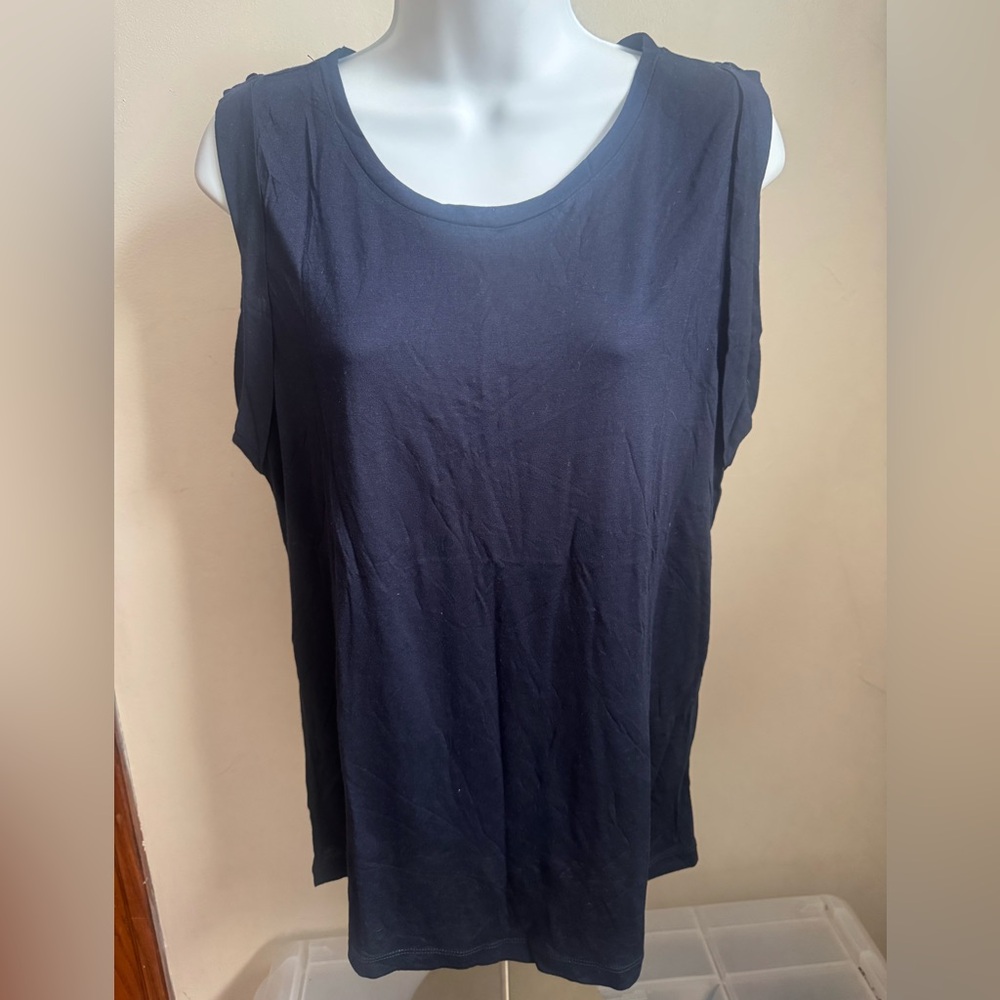 J. Crew Dark Blue Tank Top